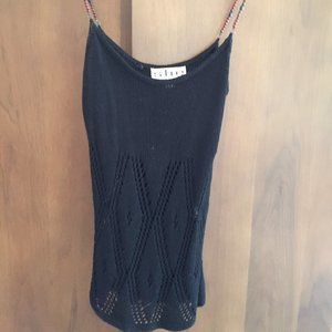 Sheri Bodell - Beaded Strap Knit Tank Top